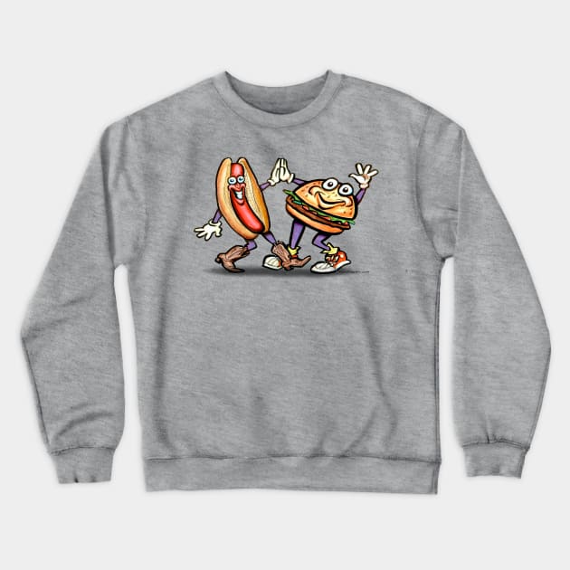 Junk Food Crewneck Sweatshirt by Kevin Middleton